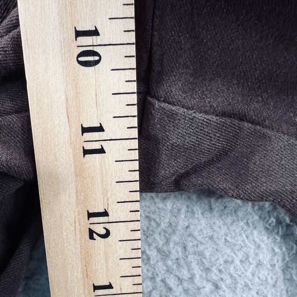 Chicos Pants Womens 1.5 Brown Straight Leg Mid Rise Classic Fit Career Workwear - Picture 7 of 8